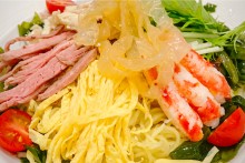 聖紫花　五目冷麺