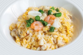 【食事 盛込料理】海鮮入りチャーハン　￥1,000