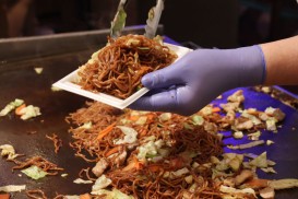 屋台の定番焼きそば