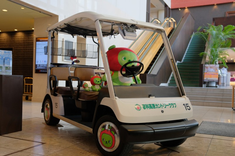大中小のアルクマが仲良く乗車中。。。