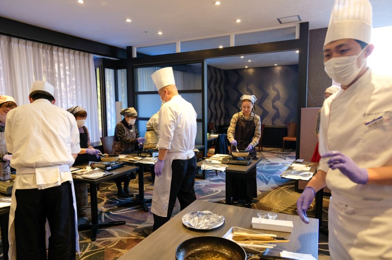 料理長が3人いることで隅々まで目を配ることができた今回