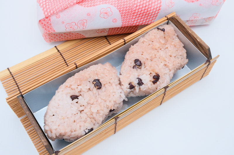 料亭 深志楼　特製扇型テイクアウトお赤飯