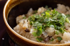 大葉香るガーリックライス　