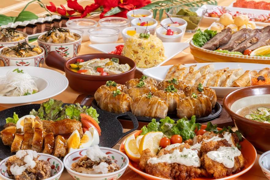 ラ・カフェテラサ　春彩祭（はるいろまつり）～味覚で巡る春の宴～　ランチバイキング＆ウイークナイト・ディナーブッフェ